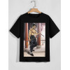 Tricou Art Bruce Lee bumbac